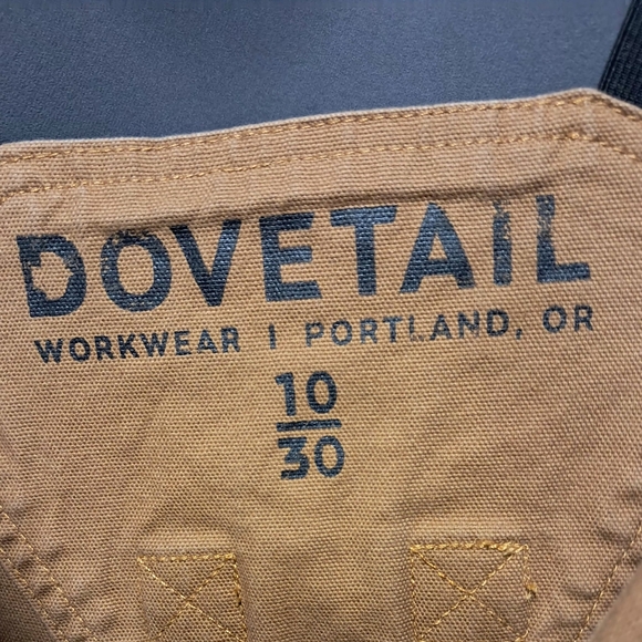 Dovetail Overalls Size 10/30 - Picture 5 of 5